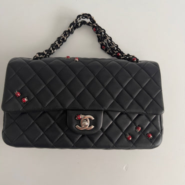 Vintage Chanel Ladybug Flap Bag