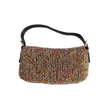 Fendi limited-edition multi color beaded baguette