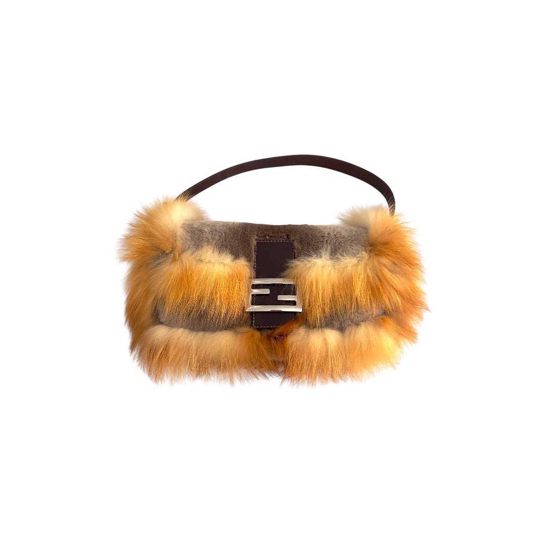 Vintage Fendi Fox Fur Baguette