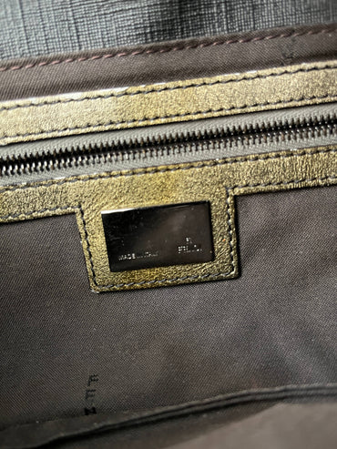Fendi Baguette pure shearling shoulder bag
