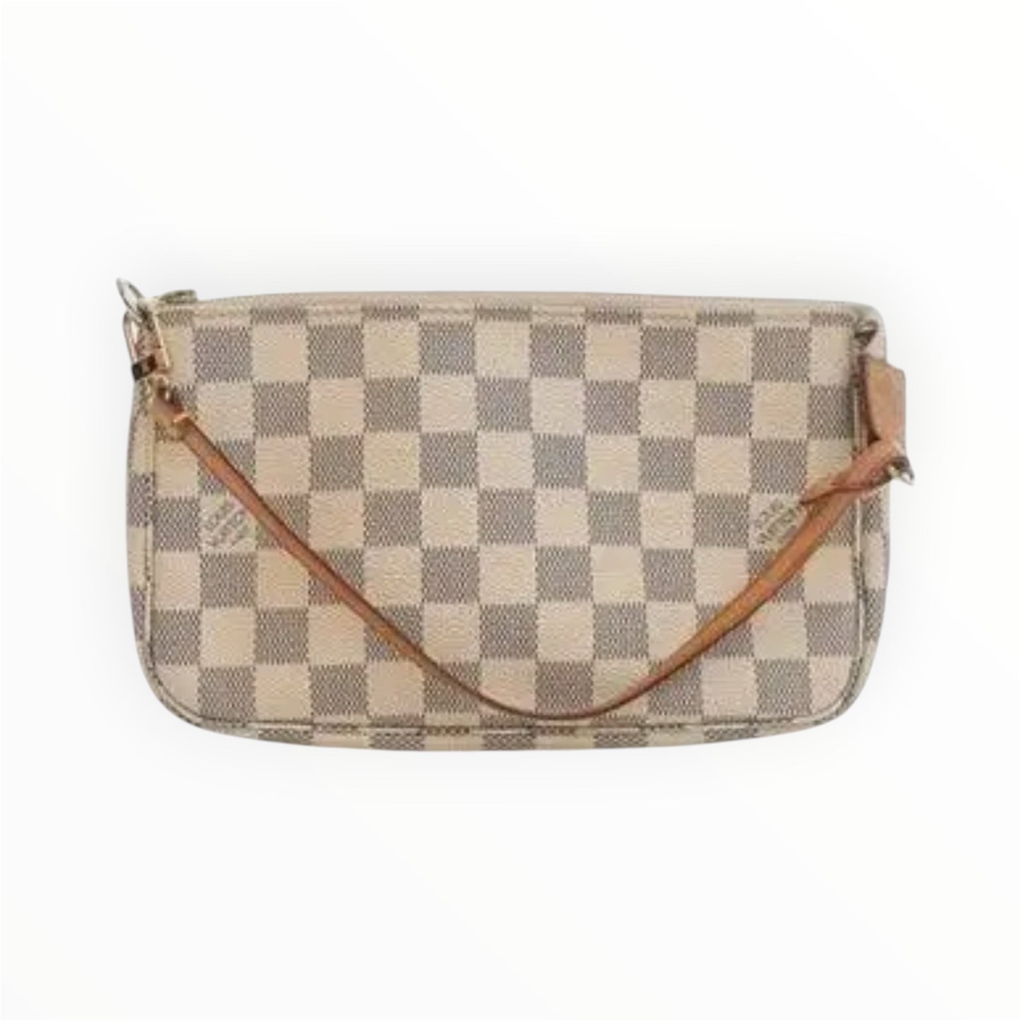 A- Louis Vuitton Damier Azur canvas Pochette