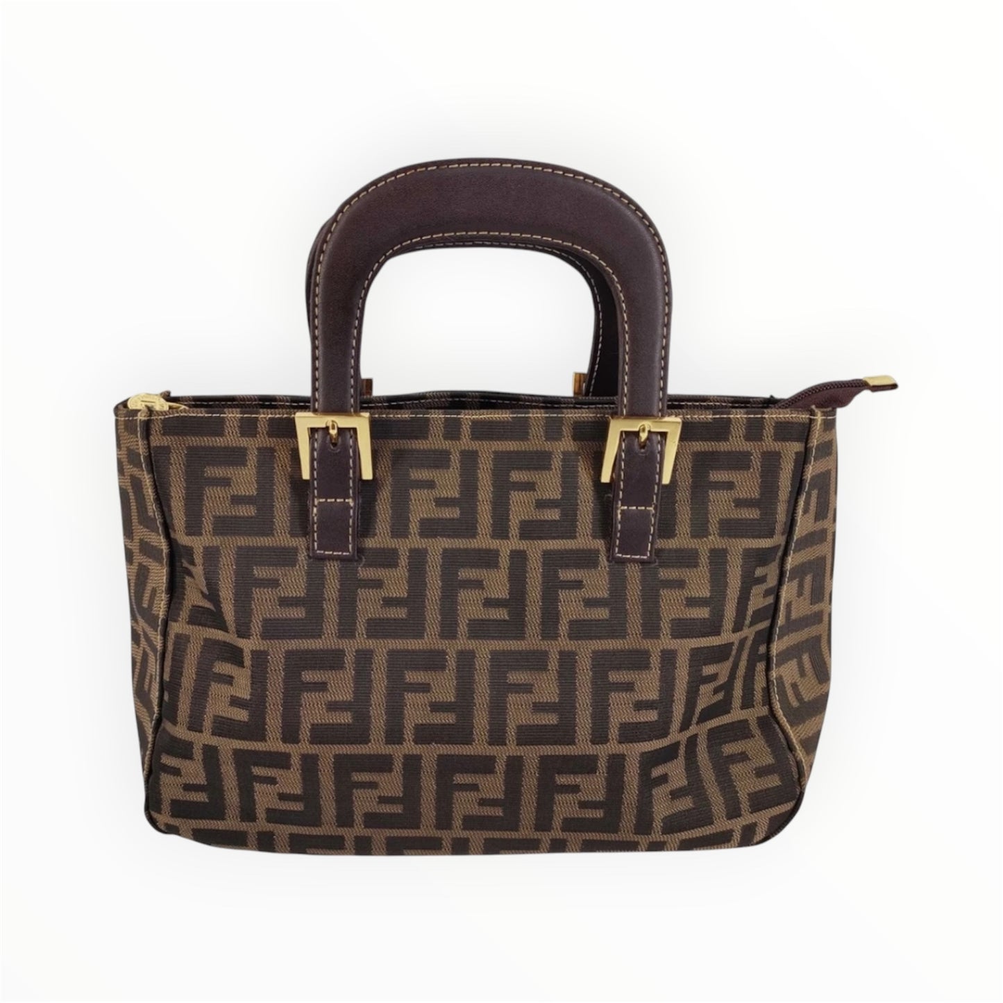 Fendi zucca top handle