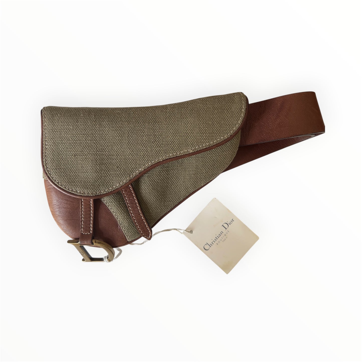 Dior saddle belt bag