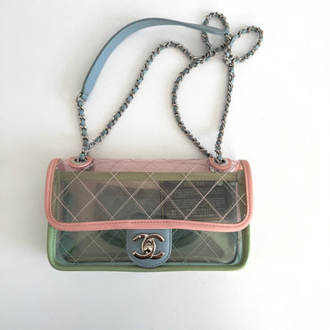 Chanel Coco Splash PVC Mini Rectangular Flap Bag