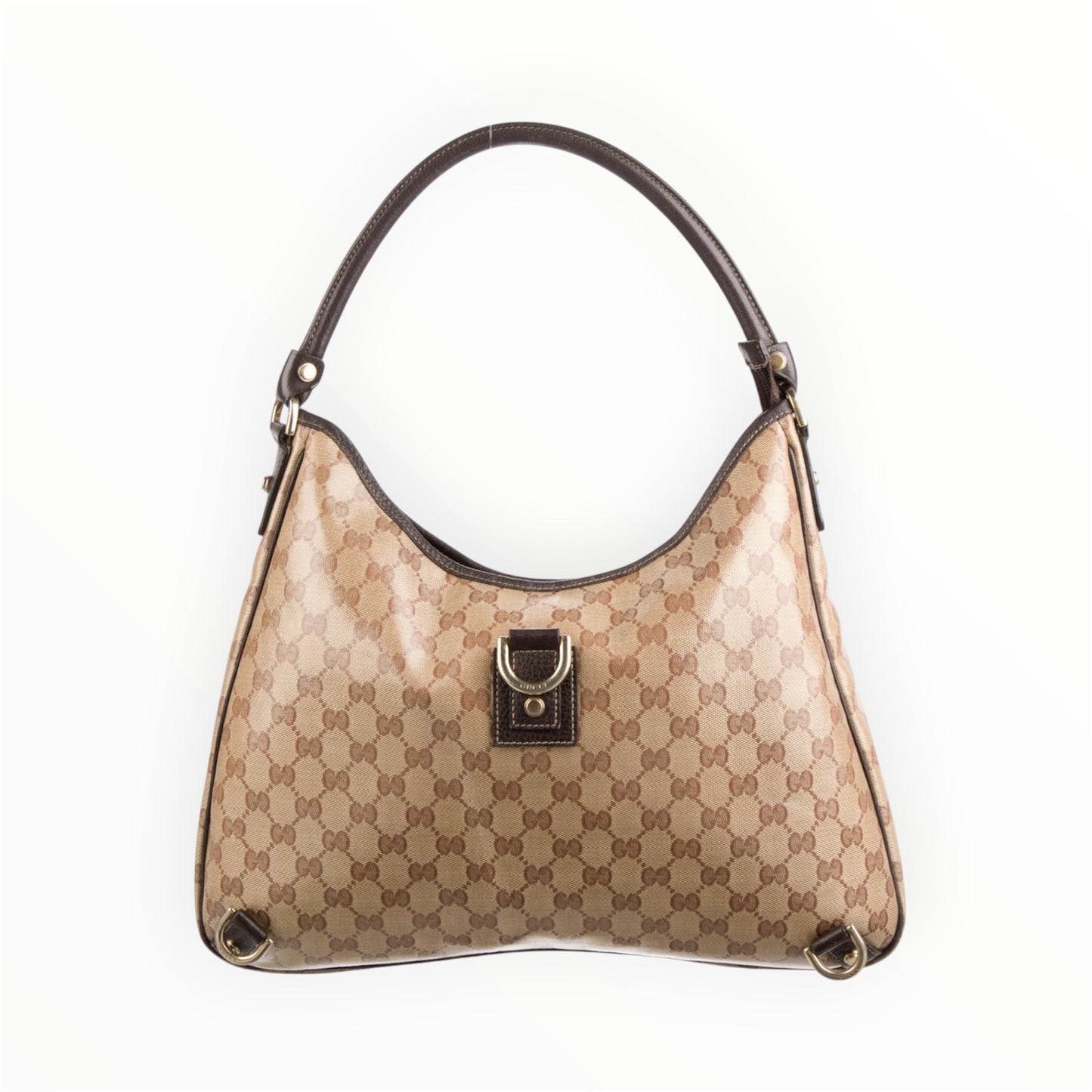 Gucci Medium GG Crystal Abbey D-ring Hobo