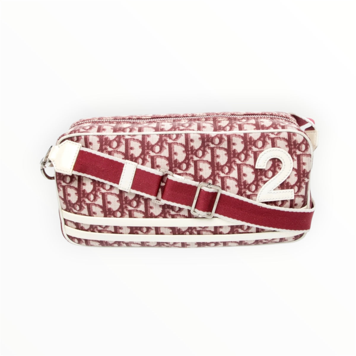 A- Dior Burgundy Diorissimo Bag