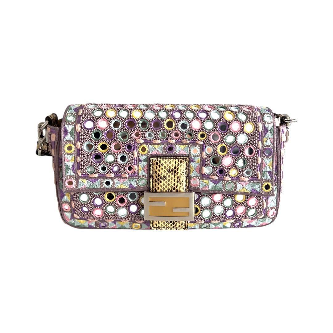 Fendi Colorful Donut Mirrors Baguette