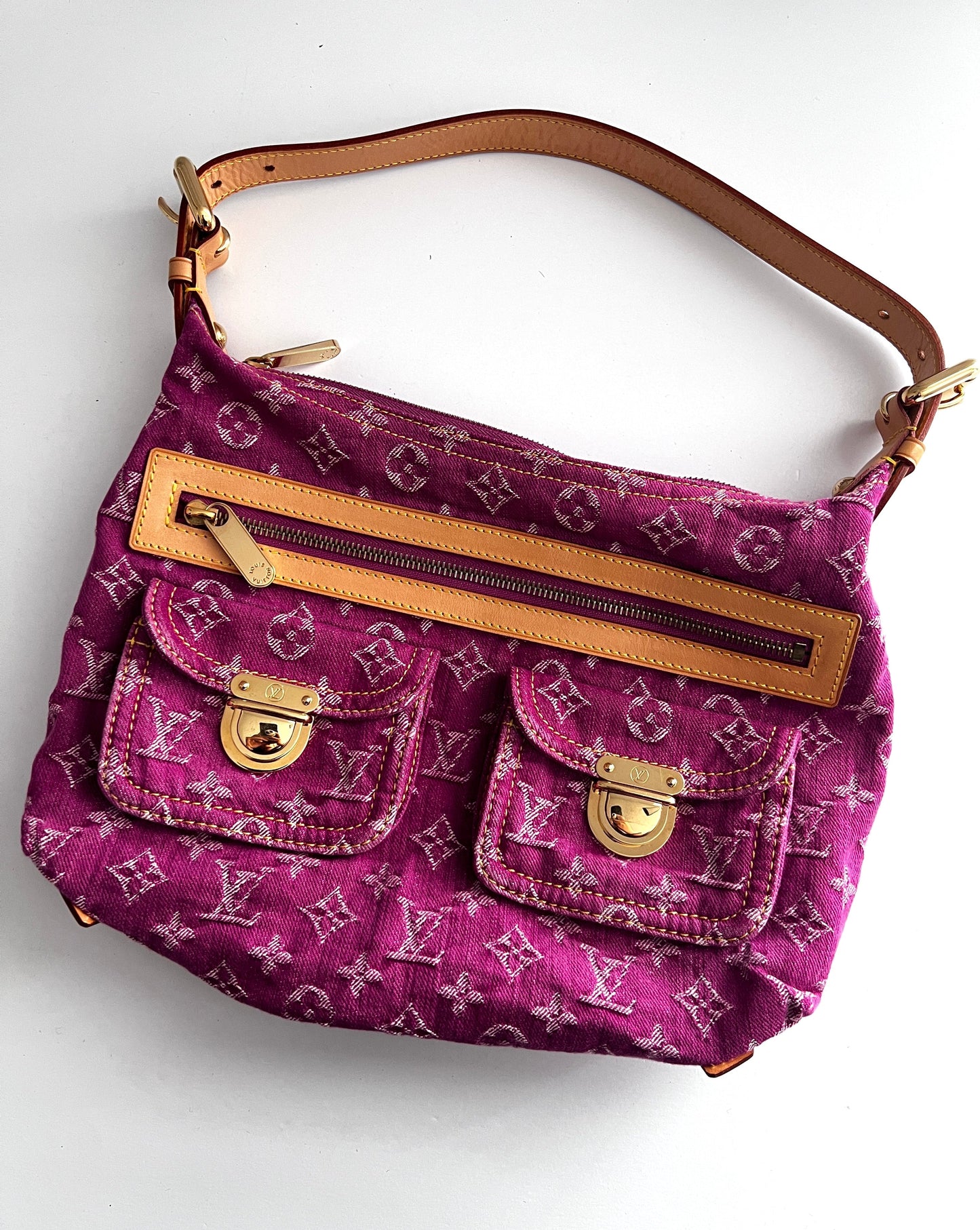 Louis Vuitton pink baggy bag