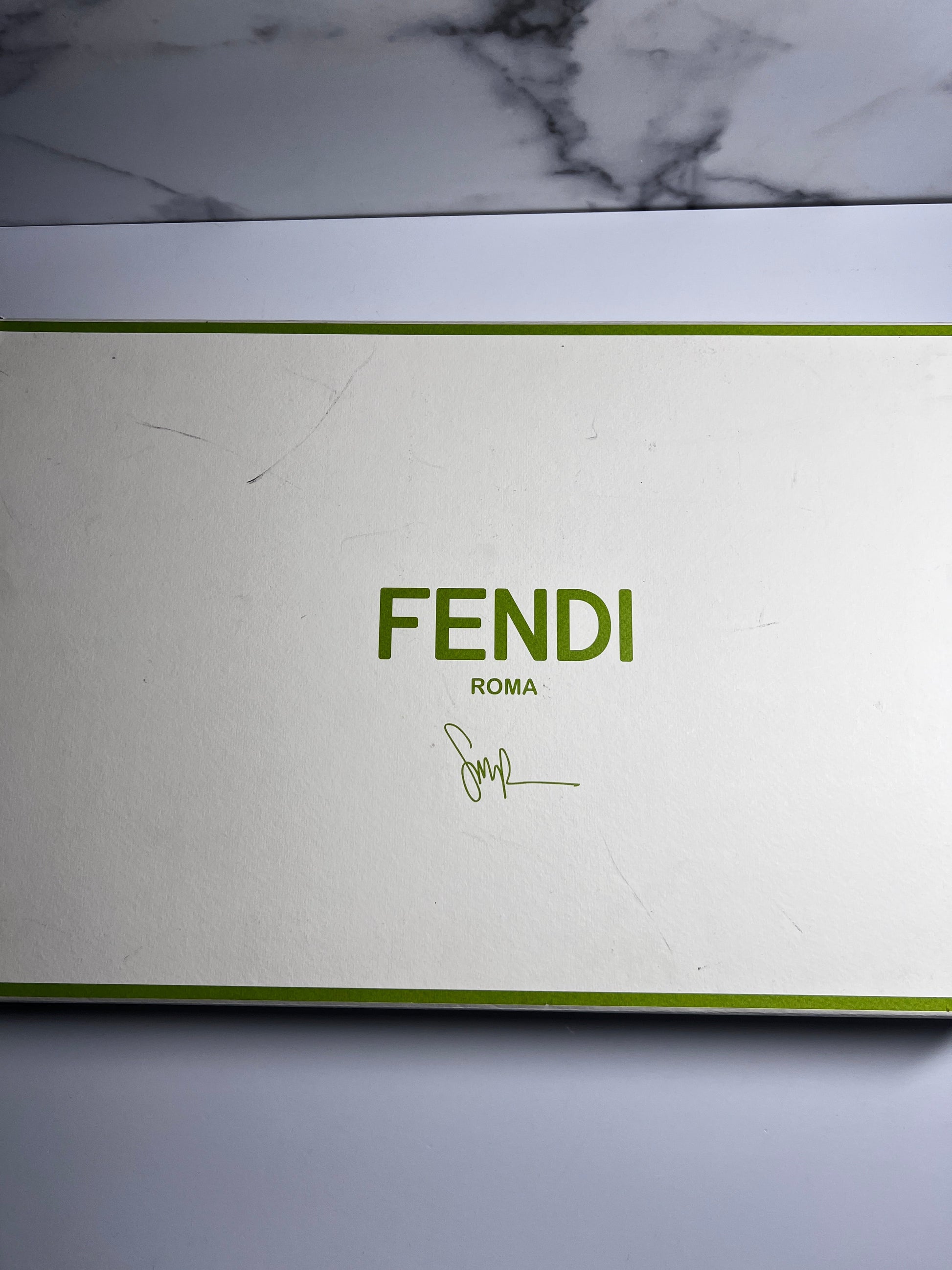 Fendi & SJP's green sequin baguette
