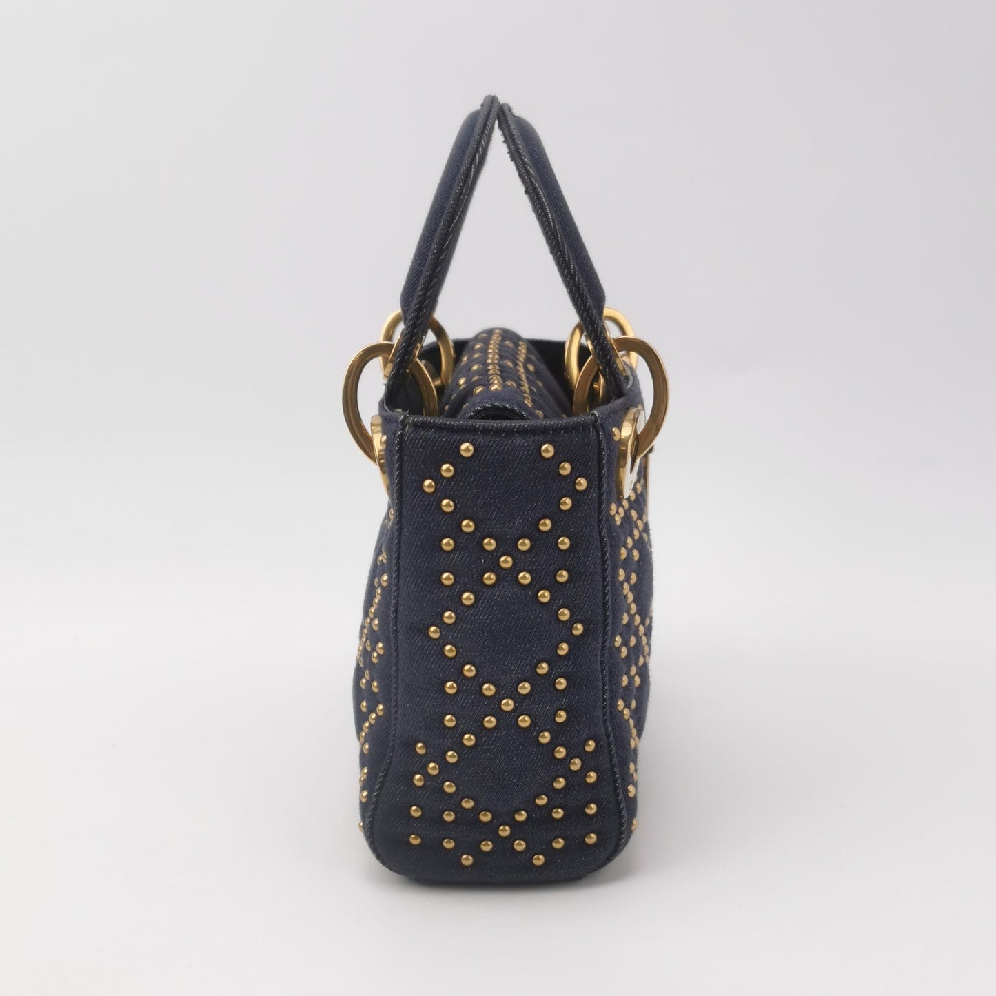 Lady Dior Denim Logo