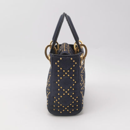 Lady Dior Denim Logo