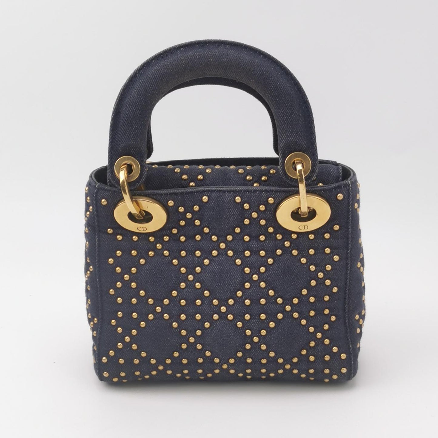 Lady Dior Denim Logo