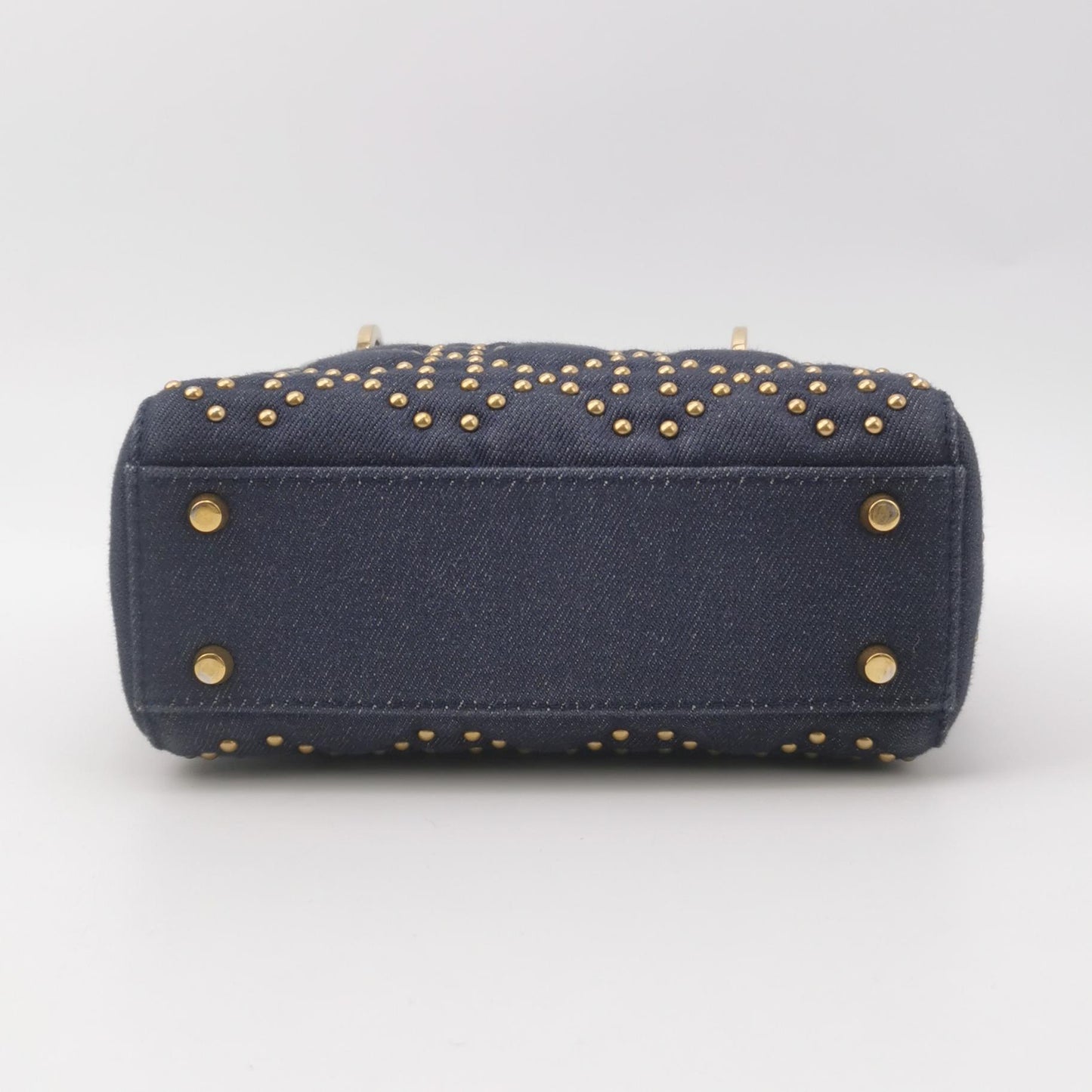 Lady Dior Denim Logo