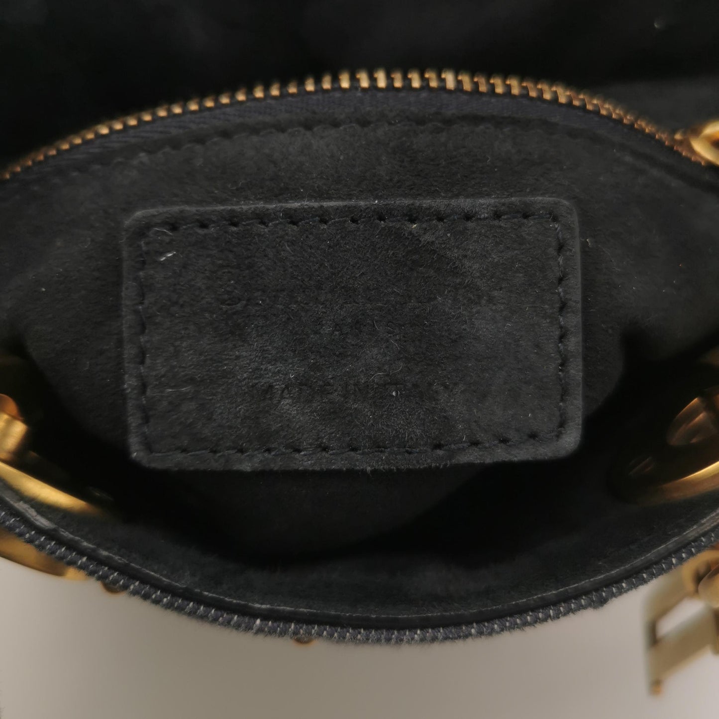 Lady Dior Denim Logo