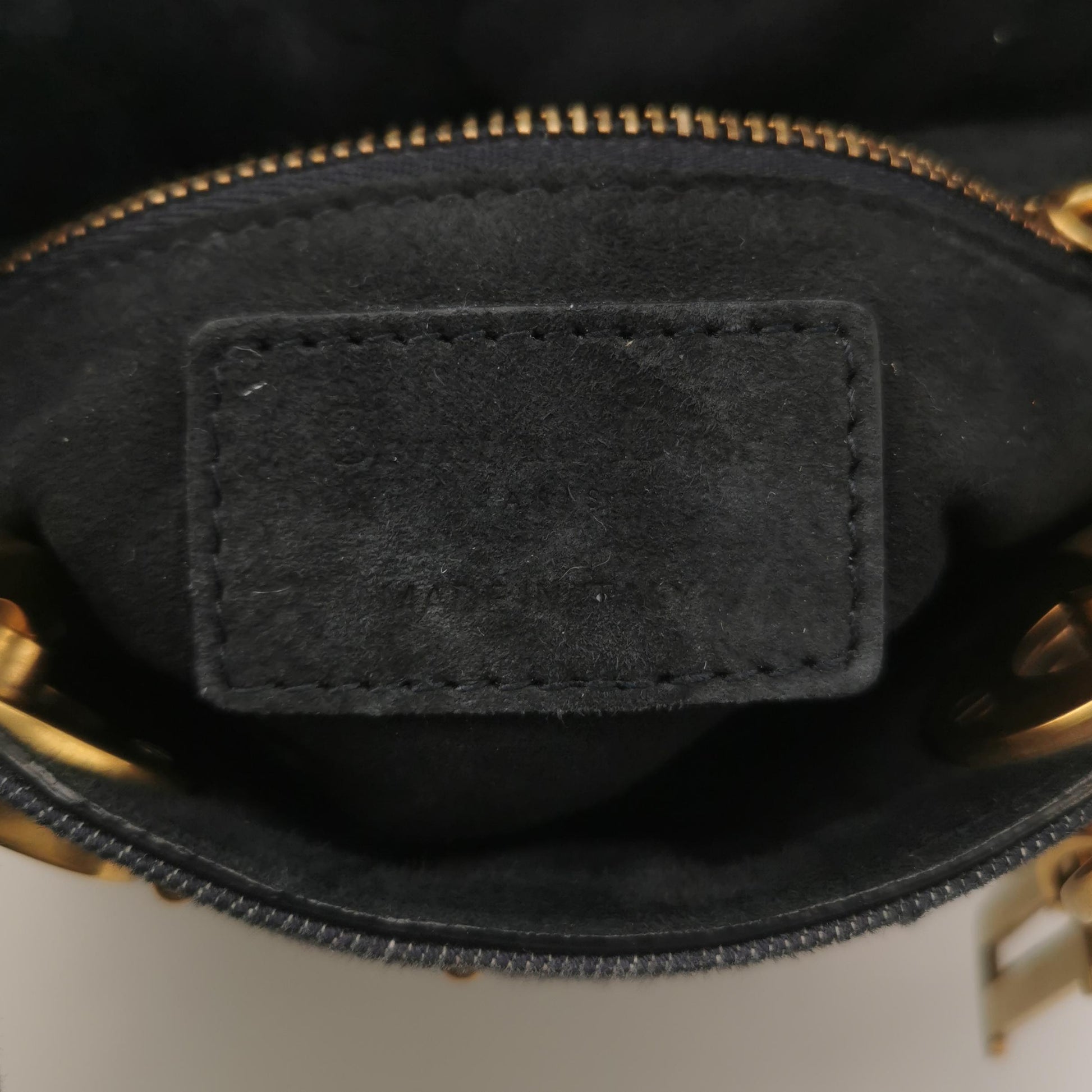 Lady Dior Denim Logo
