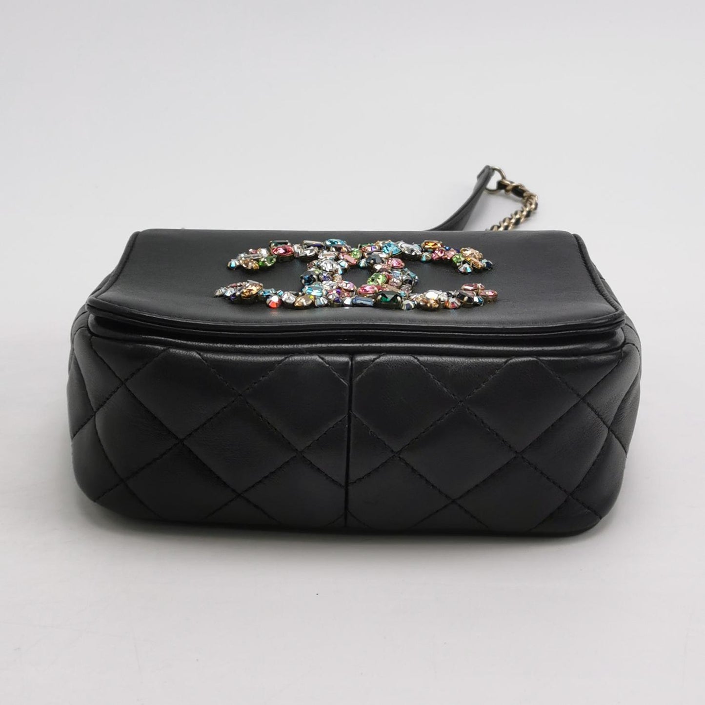 Flap Bag Lambskin CC turn-lock logo