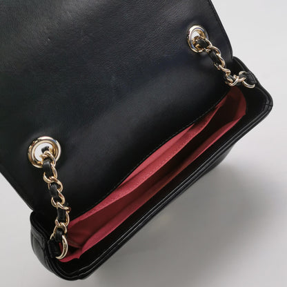 Flap Bag Lambskin CC turn-lock logo