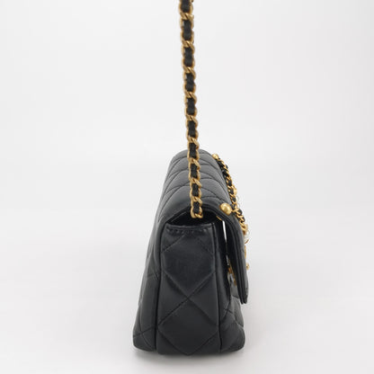 Flap Bag Lambskin CC turn-lock