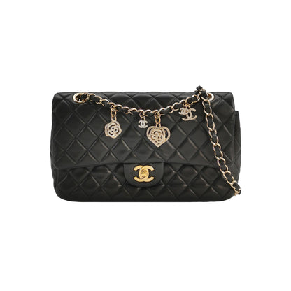 Classic Flap Seasonal limited Edition Medium Lambskin Logo CC turn-lock