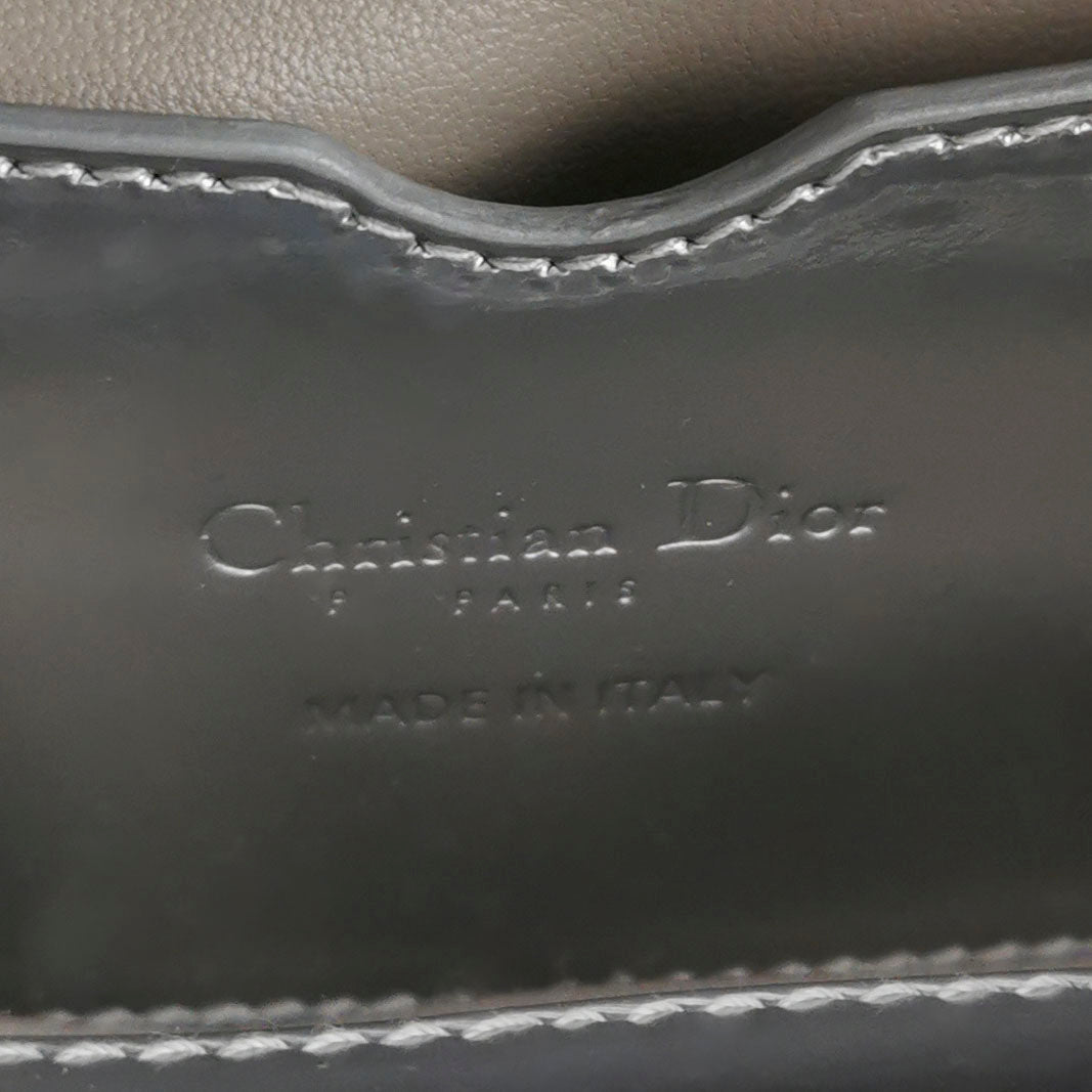Lady Dior Patent leather Logo