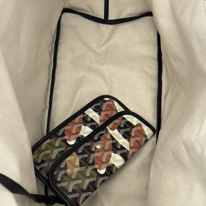 Goryard Saint Louis camo Print GM tote bag