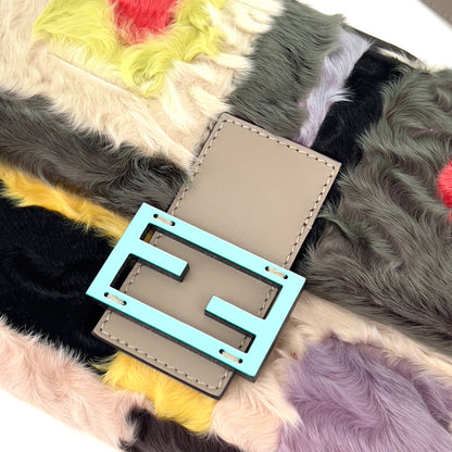 Fendi Swakara fur new style baguette NWOT