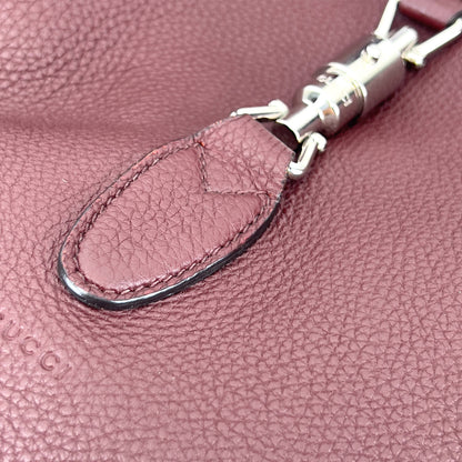 Gucci Burgundy big soft hobo bag