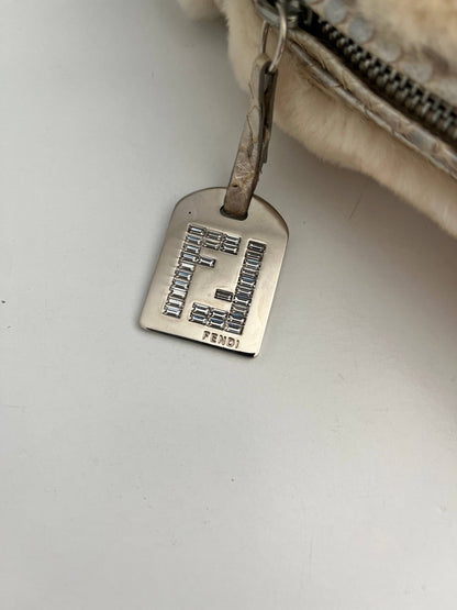 Fendi beige shoulder bag