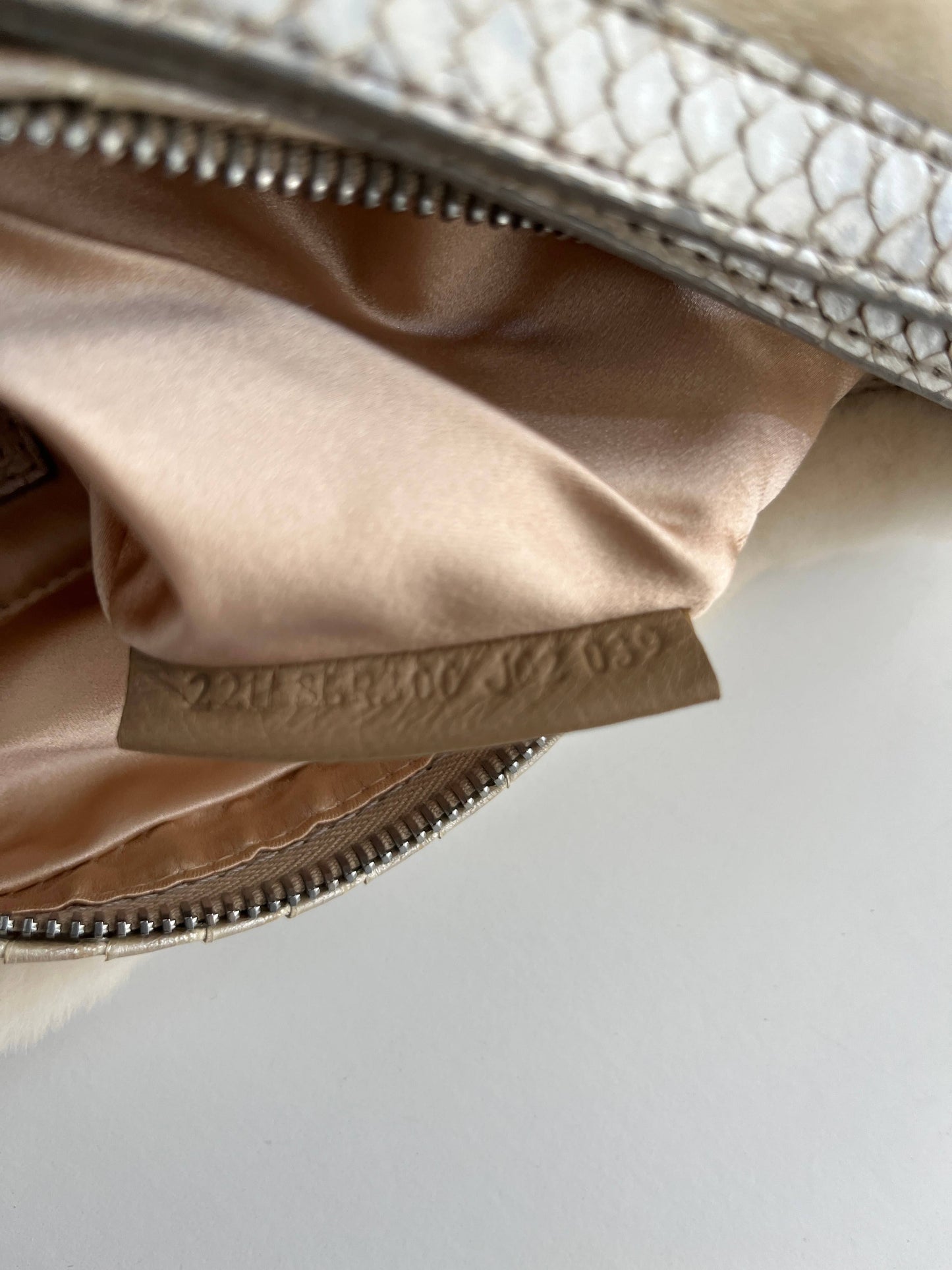 Fendi beige shoulder bag