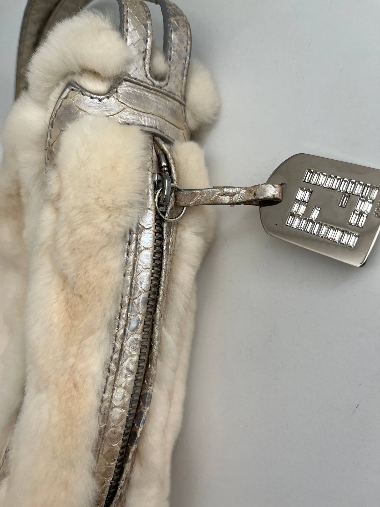 Fendi beige shoulder bag