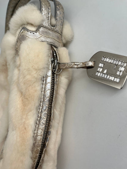 Fendi beige shoulder bag