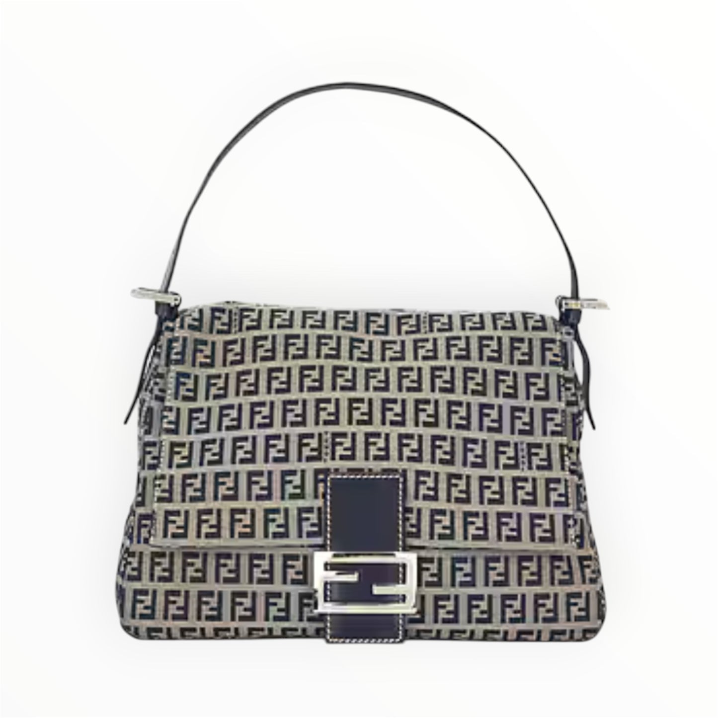 Fendi zucchino mamma baguette navy
