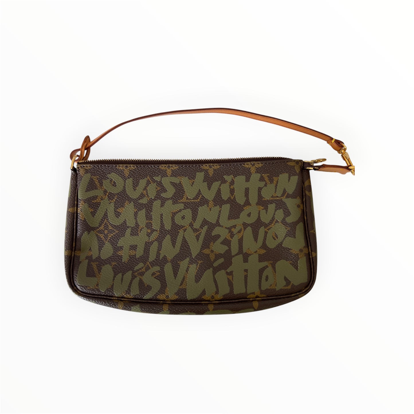 Louis Vuitton Graffiti Pochette Green
