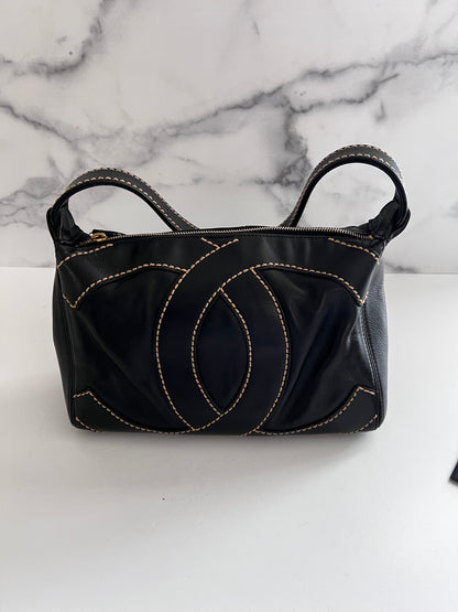 Chanel stitch Big CC shoulder bag