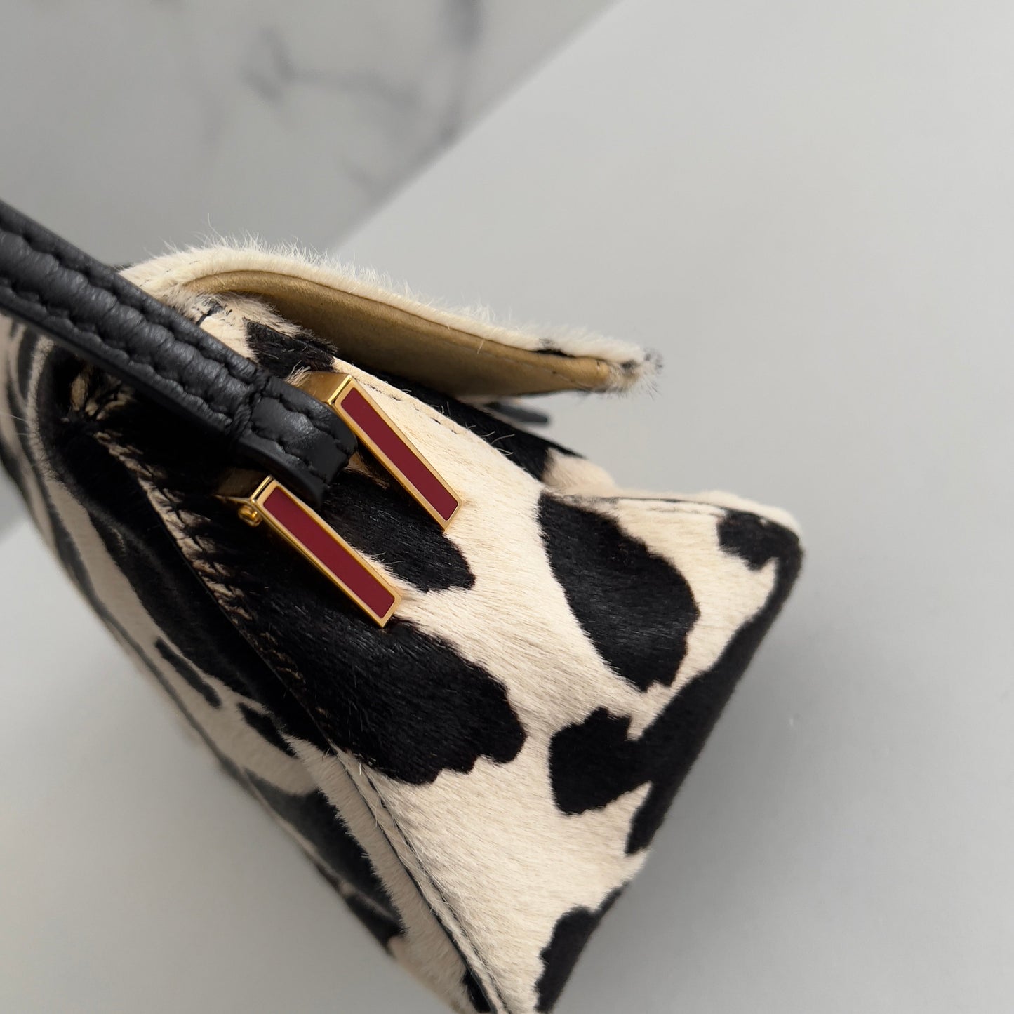 Fendi Pony Hair Mini Mamma Baguette
