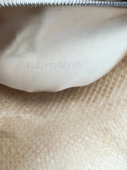 Fendi champagne color sequins baguette bag