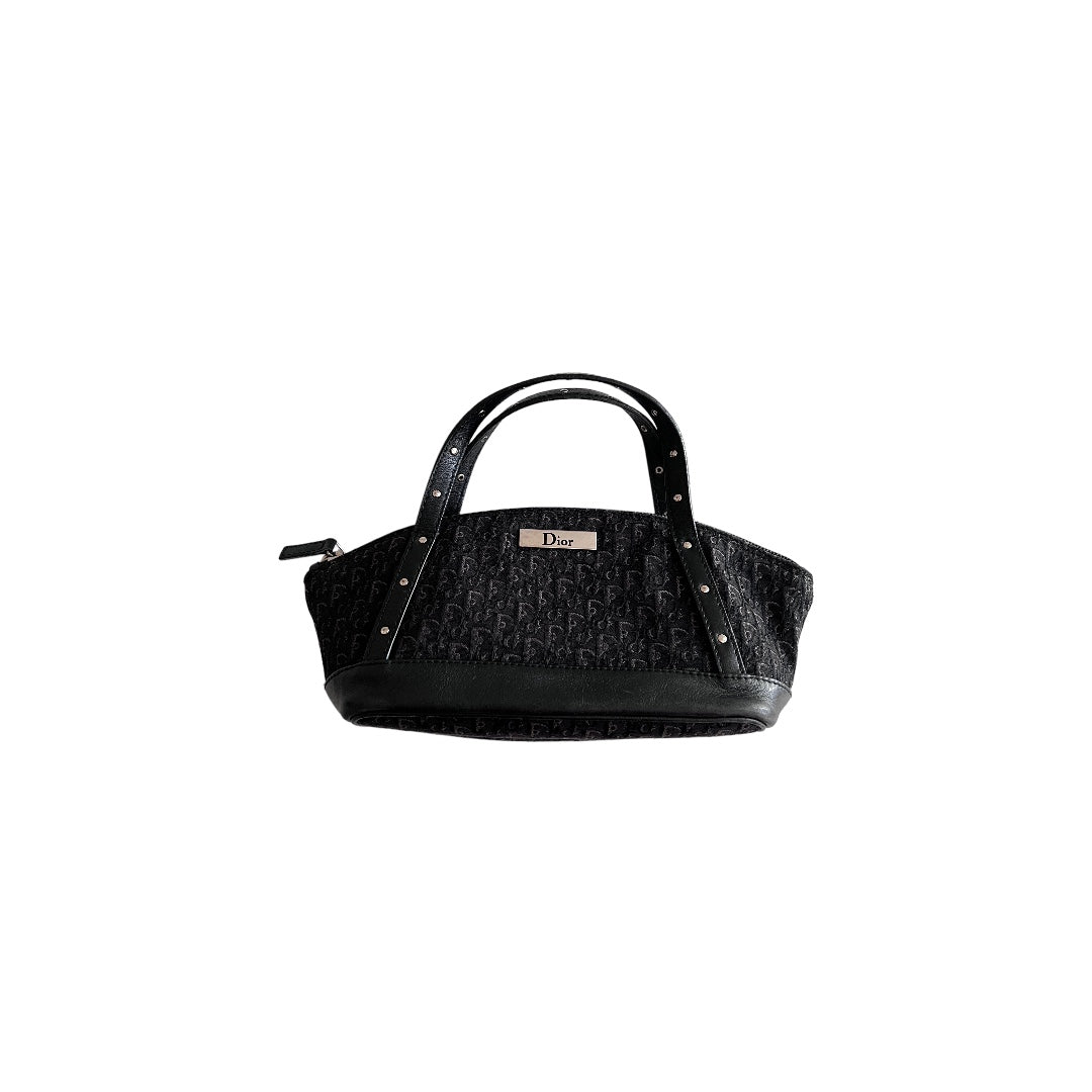Pre-Owned Dior Vintage diorissimo canva top handle bag