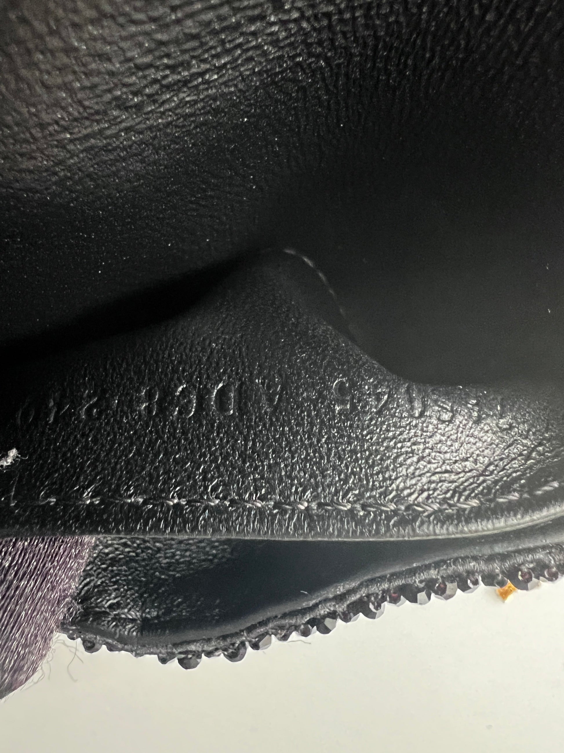 Fendi black beaded nano