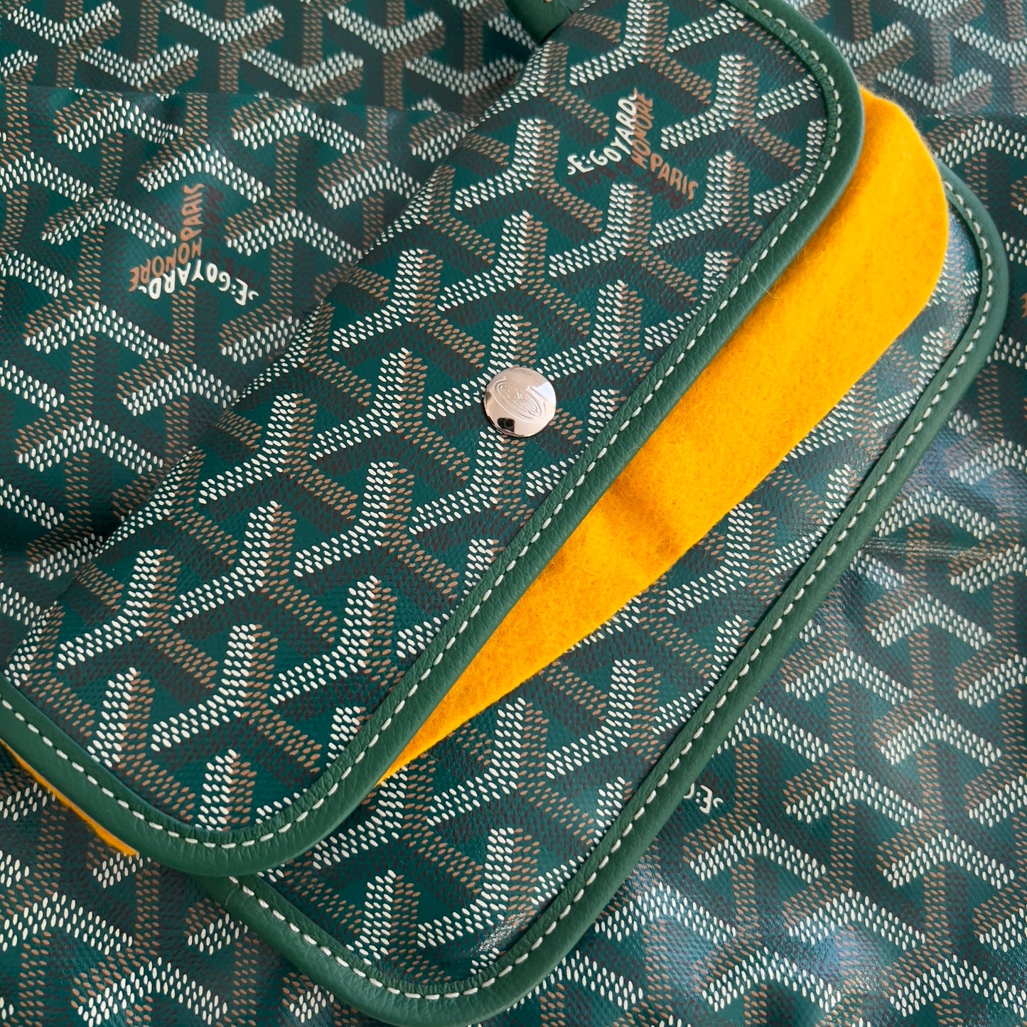NWOT! Goyard St. Louis GM Green tote