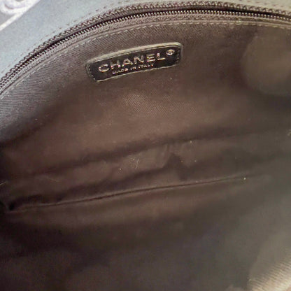 Vintage Chanel Blue Bandana Paisley Qualitied Canva Flap Bag