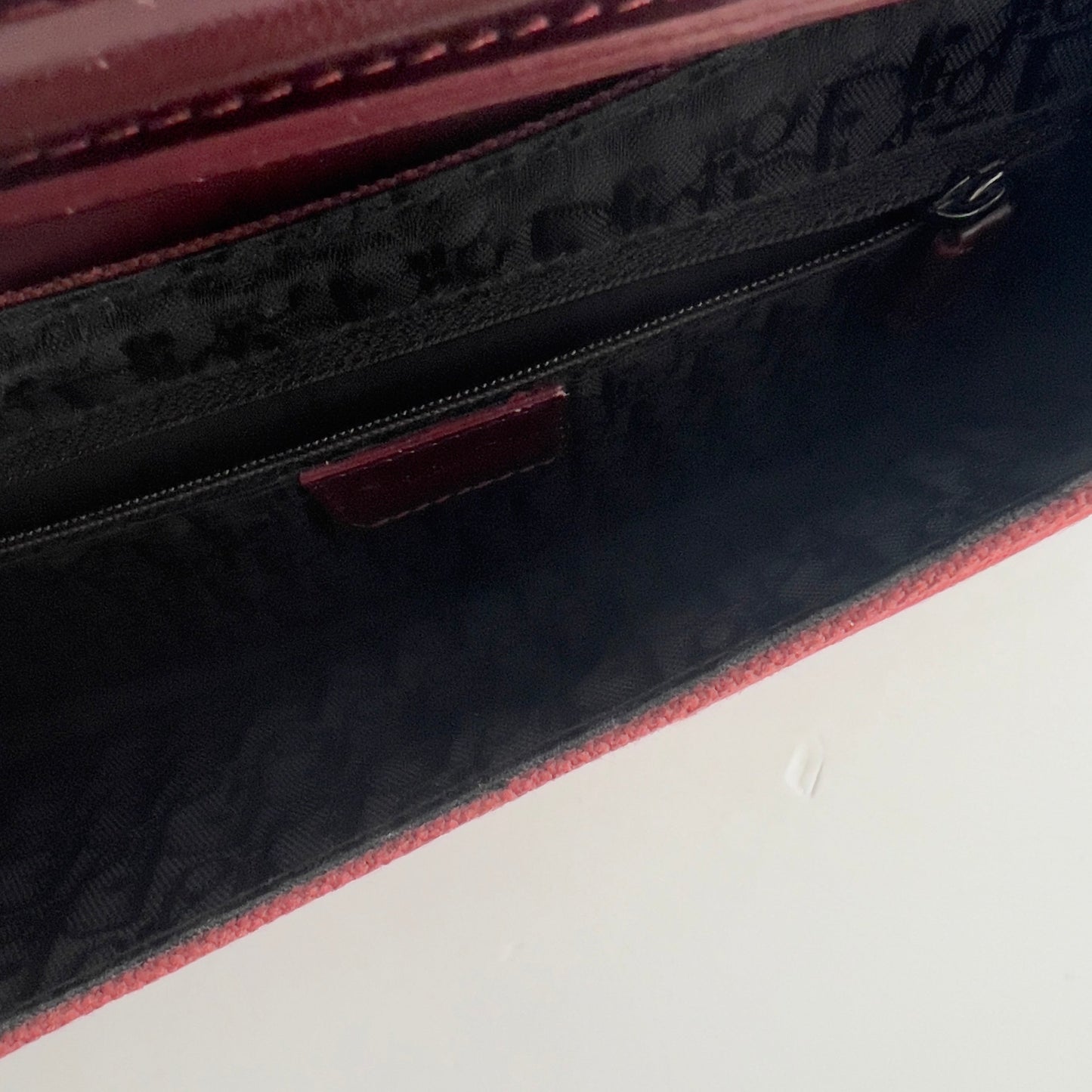 Vintage Burgundy Columbus Canva Bag