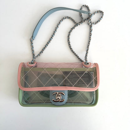 Chanel Coco Splash PVC Mini Rectangular Flap Bag