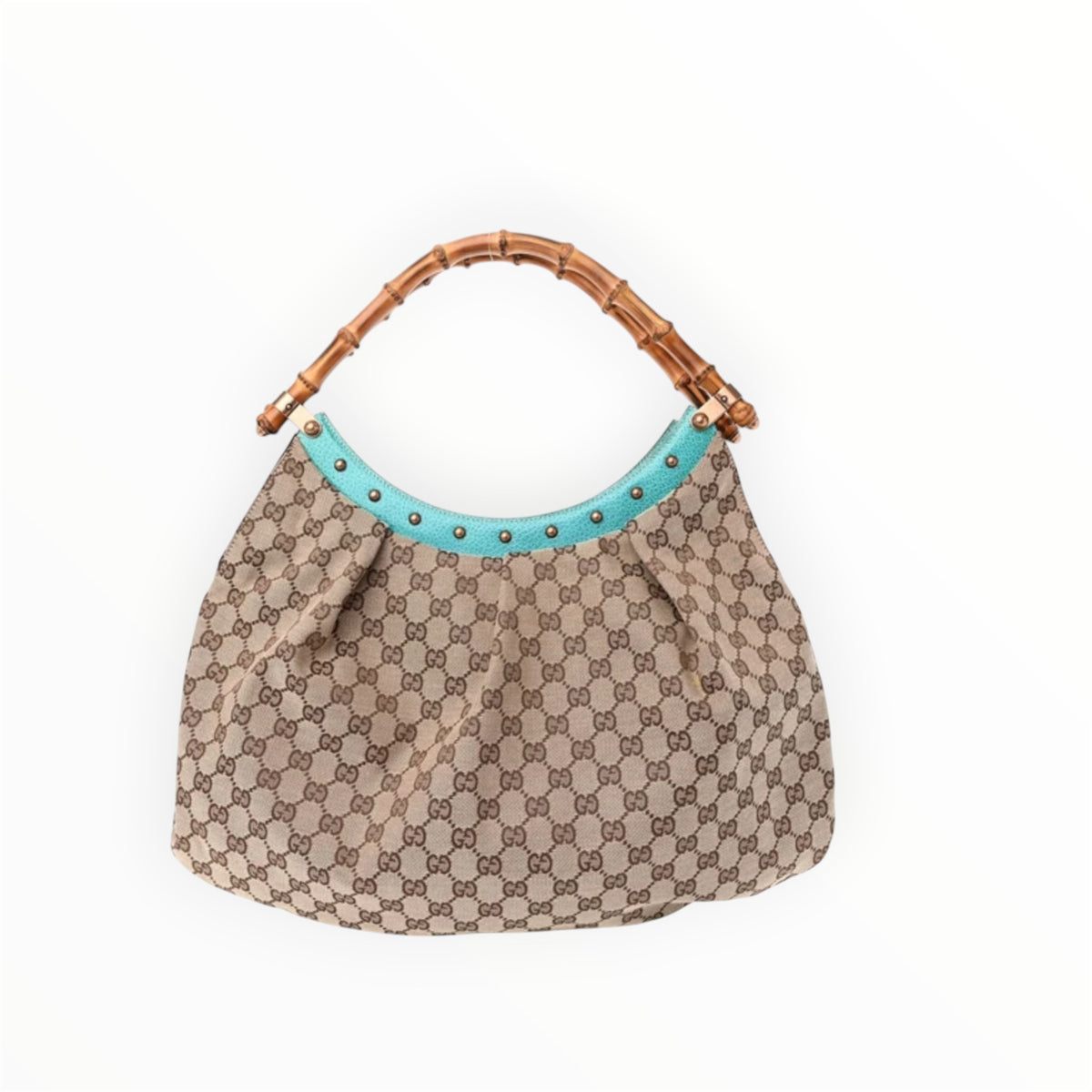B Gucci Bamboo Top Handle Bag
