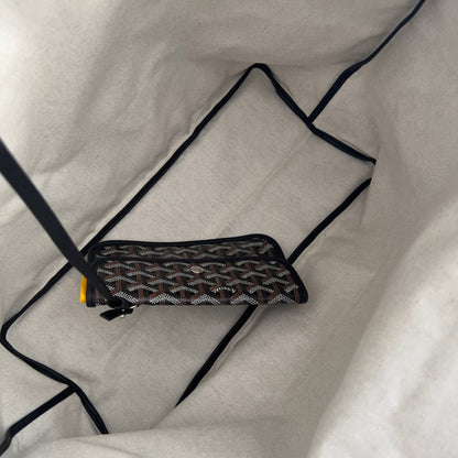 NWT! Preloved Goyard St. Louis GM Black