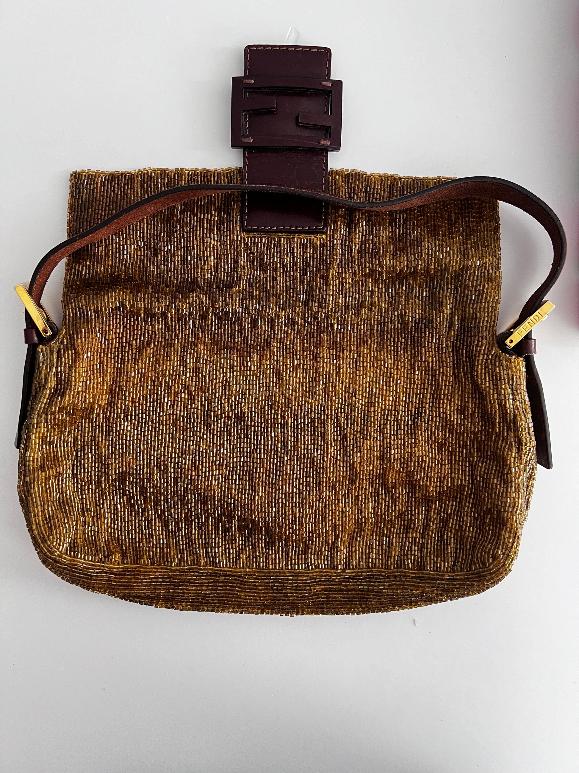 Vintage Fendi beaded baguette (sex and the city style)