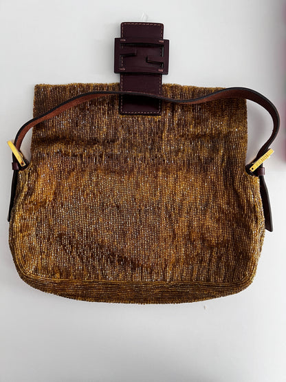 Vintage Fendi beaded baguette (sex and the city style)