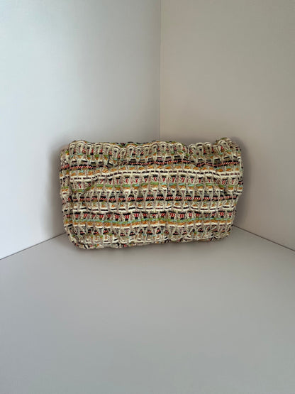 Chanel multicolor big size flap bag