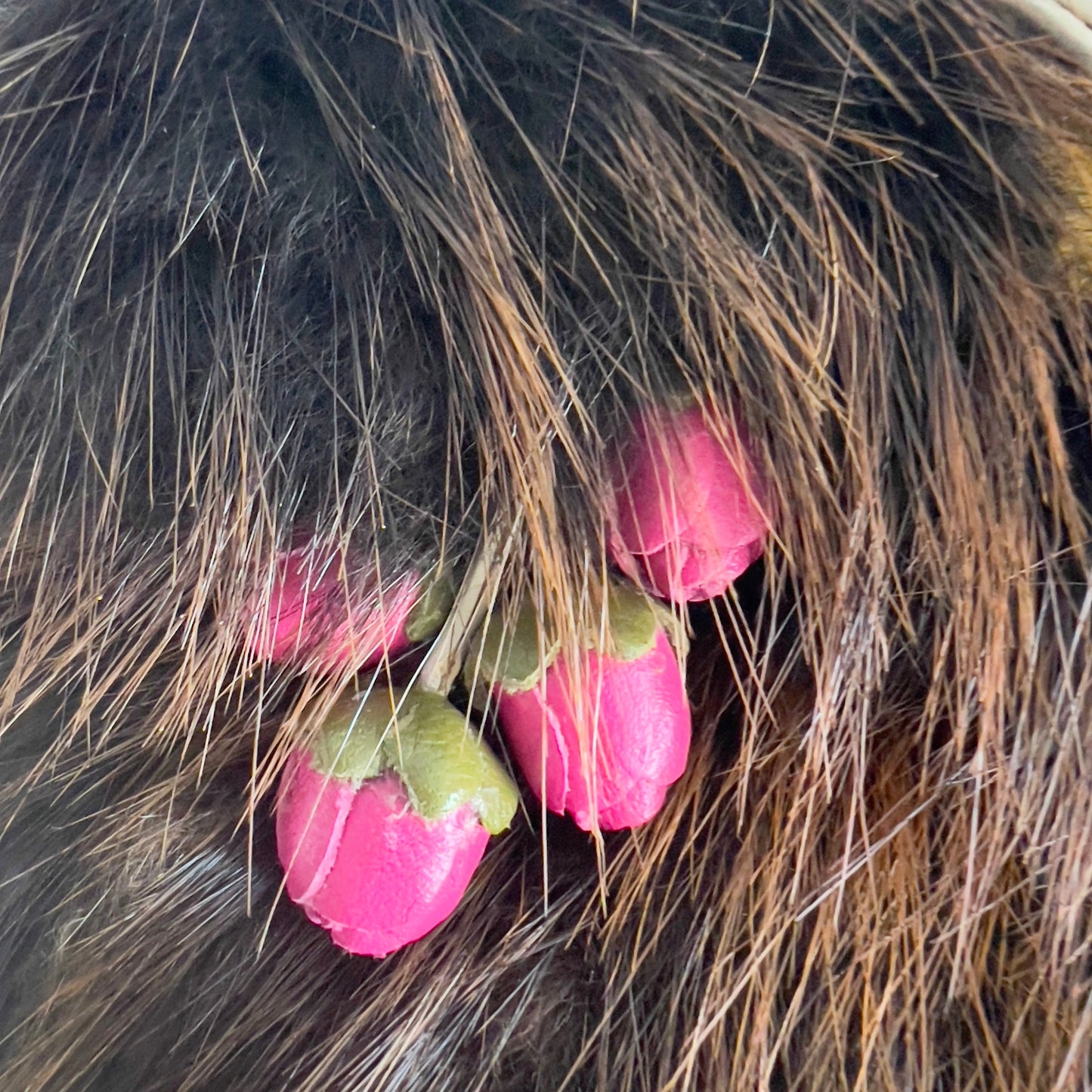 Fendi Mink Fur Flora Sellreia Baguette