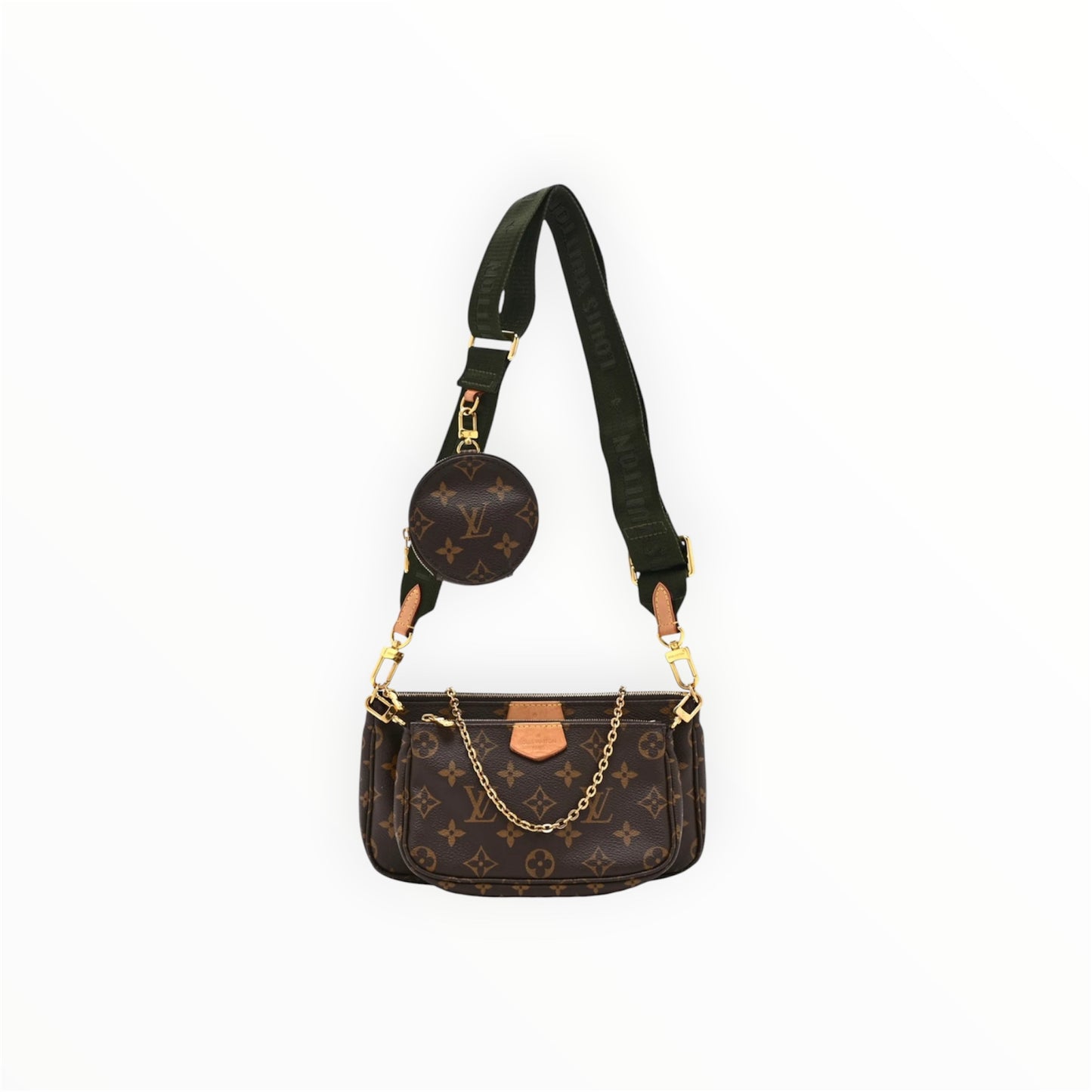 Louis Vuitton Monogram Multi Pochette Accessories Kaki