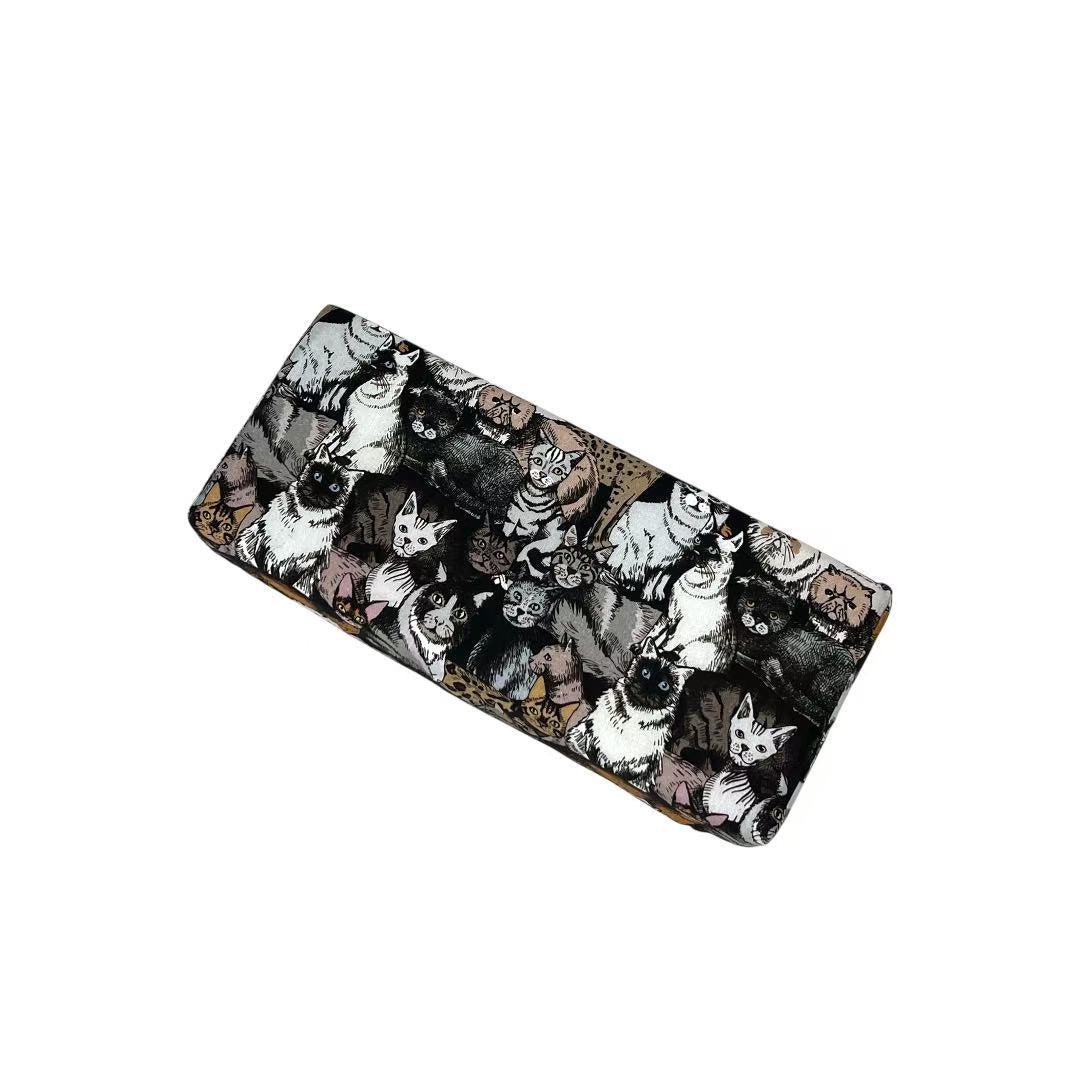 Bag pillow cat garden black for baguette